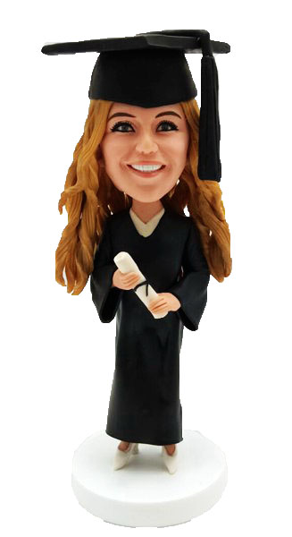 Custom Custom Bobbleheads Graduation Personalized Bobble Head Figurines