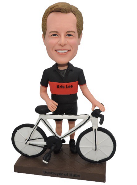 Custom Personalized Bobbleheads Male Cyclists