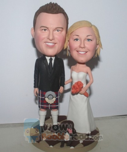 wedding bobbleheads custom bobblehead