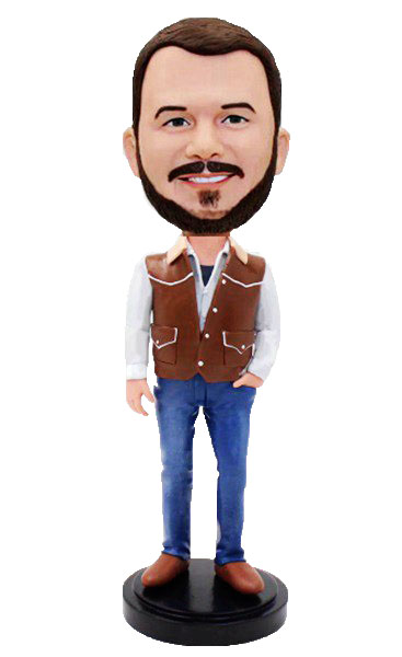 Custom Bobbleheads Personalized Bobbleheads Of Casual Male