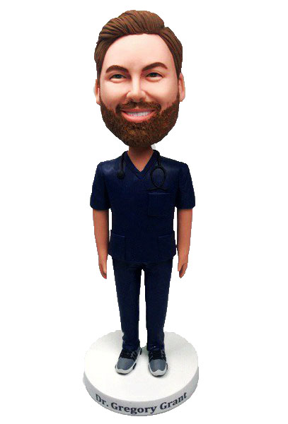 Personalized Bobbleheads For Doctor