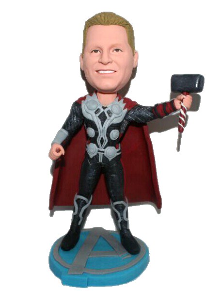 Personalized Bobbleheads The Avengers - Thor Bobbleheads My Own Face