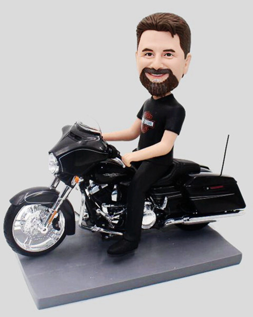 Custom Harley Davidson bobblehead
