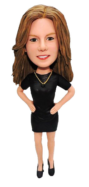 Custom Bobbleheads For Sexy Office Lady