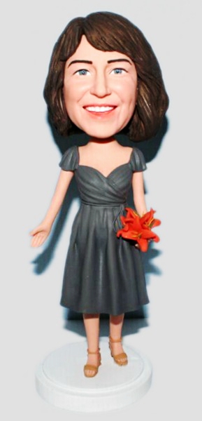 Bridesmaid bobblehead 2632-2