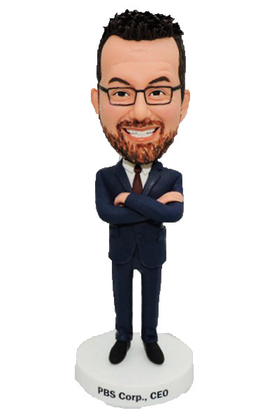 Custom Bobbleheads For Boss Personalized CEO Bobbleheads