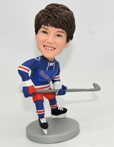 Custom Custom Hockey Bobblehead New York Rangers