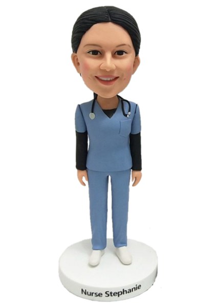 Personalized Nurse Bobblehead