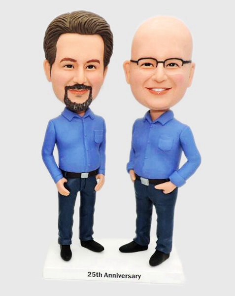 Custom Custom Bobbleheads For Business Partner Custom Custom Bobbleheads For Business Partner