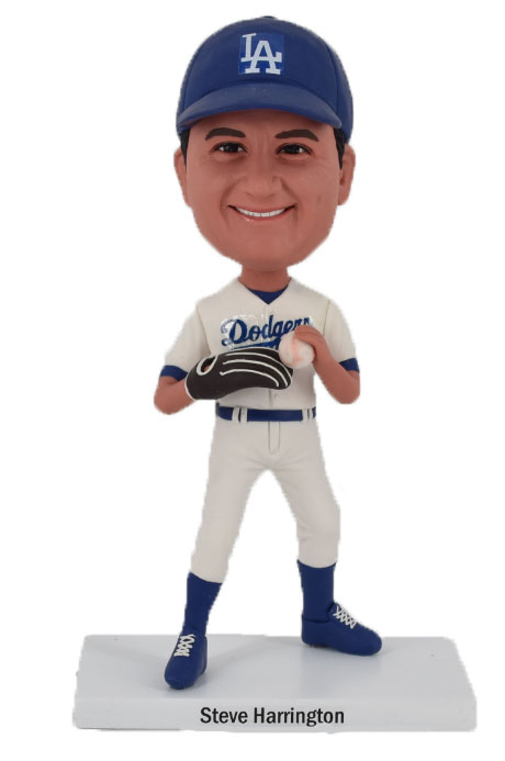 Custom Bobblehead Baseball Catcher