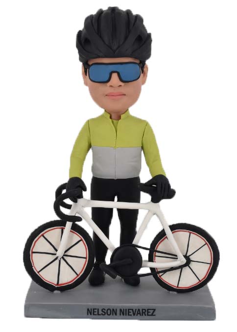 Custom Bobbleheads Cycle Biker