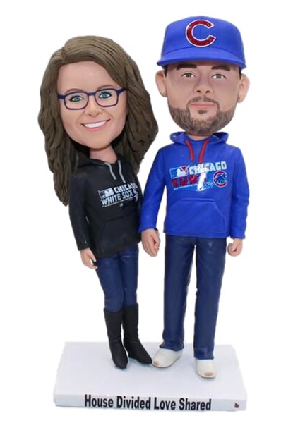 Personalized Anniversary Bobblehead Baseball Fans