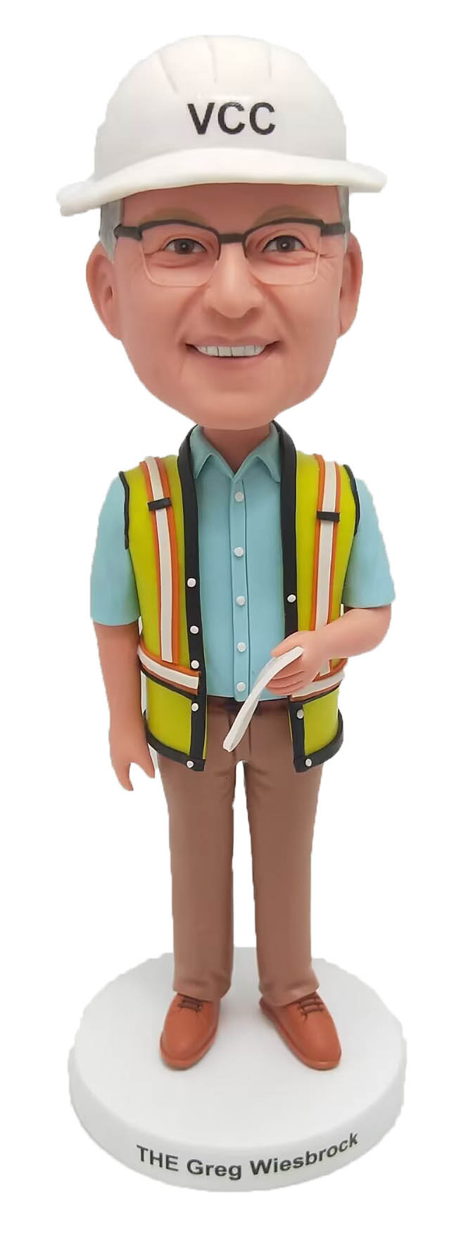 Construction Worker Custom Bobbleheads Personalized figurines