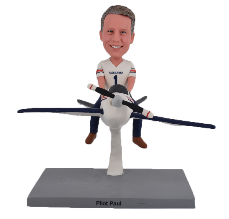 Custom Personalized Bobbleheads By Airplane