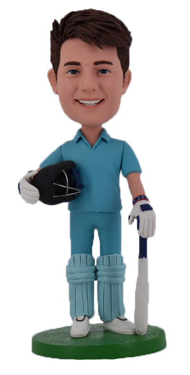 Custom Bobblehead Personalized Bobble heads Cricket Player