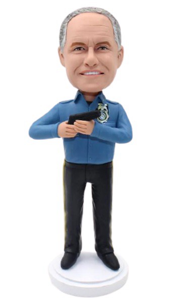 Custom Bobblehead For Police Officer