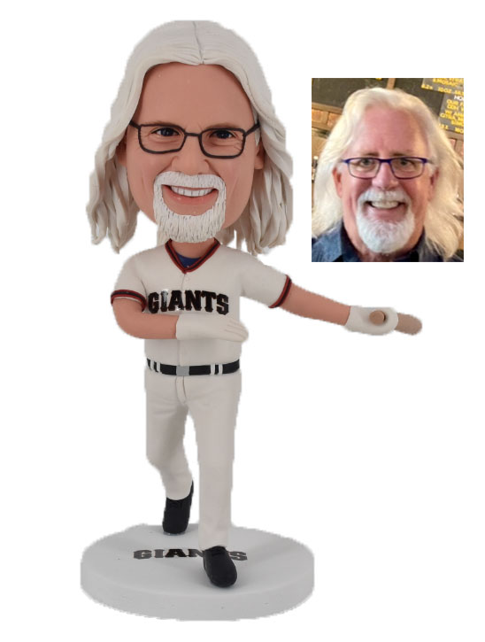 Custom Bobbleheads Baseball Player Figurines Giant Fans Gifts