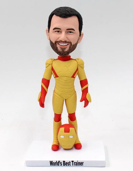 Custom Personalized Iron Man Bobblehead
