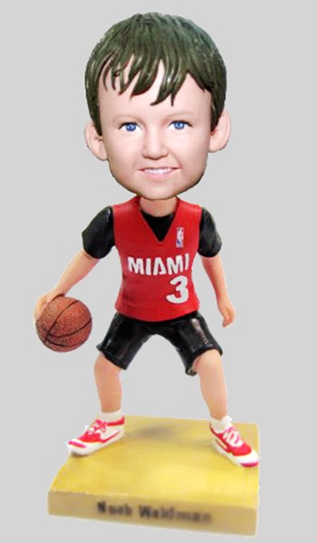 Custom Basketball kid bobblehead