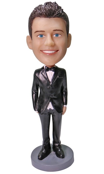 Custom Bobblehead Groomsman