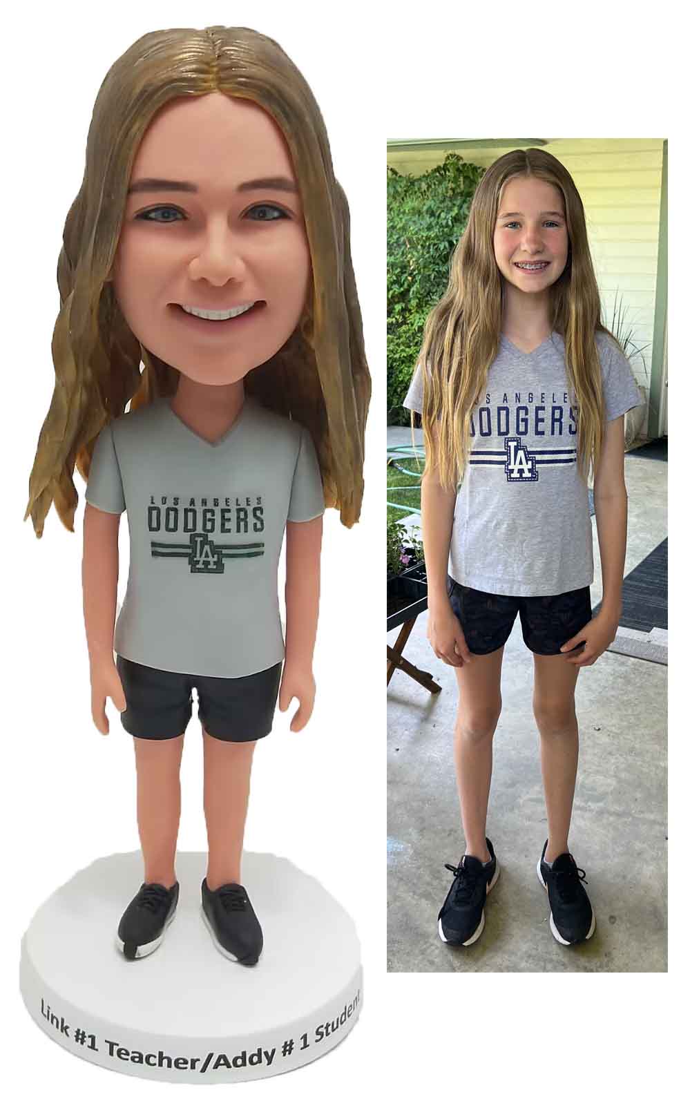 Custom Create Bobbleheads Personalized Bobblehead For Your Daughter