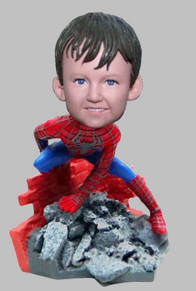 Custom Custom Spider Kid bobblehead