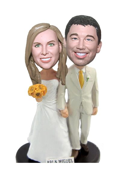 wedding bobbleheads custom bobblehead