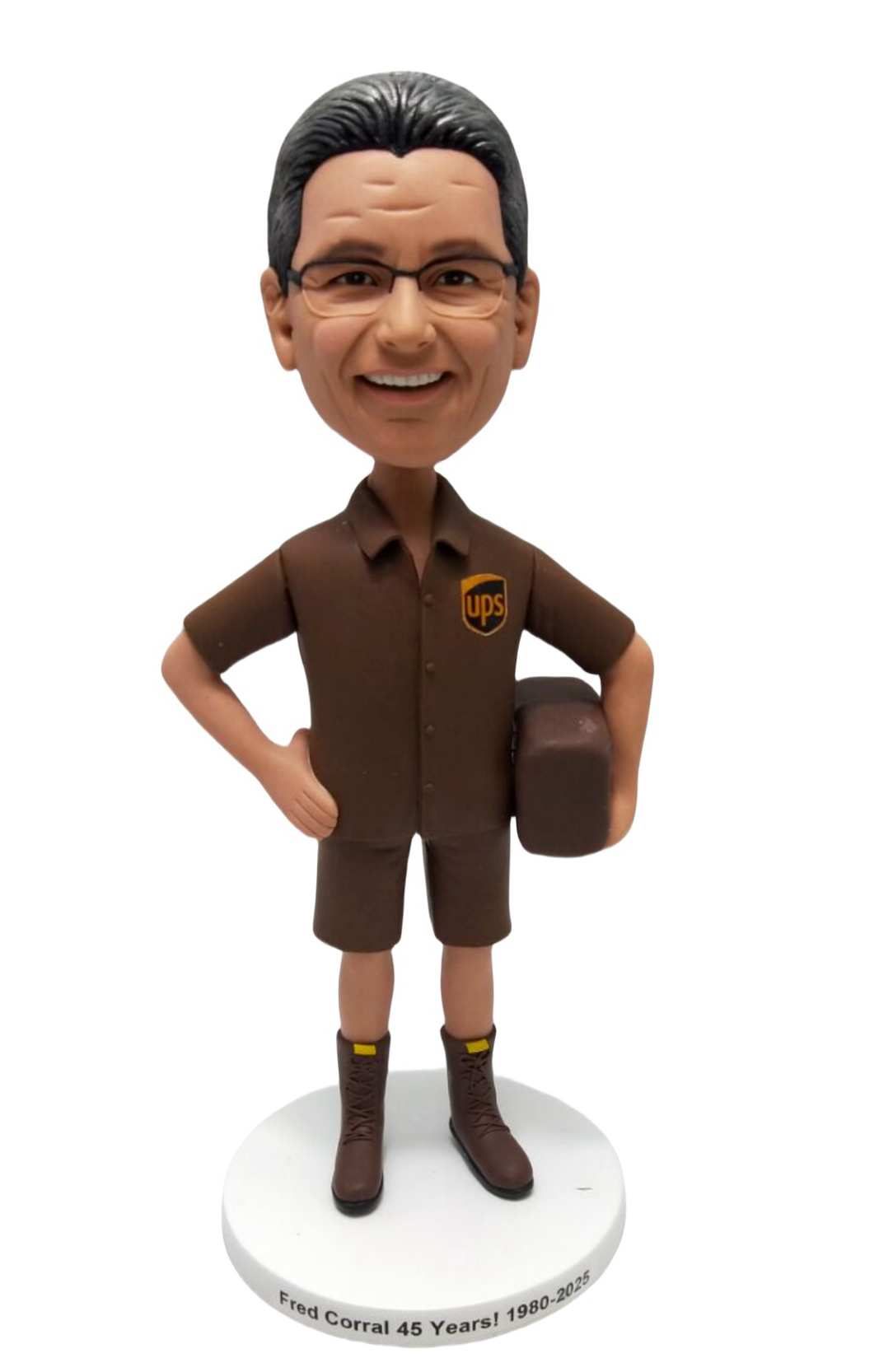 Custom Custom UPS delivery man bobbleheads