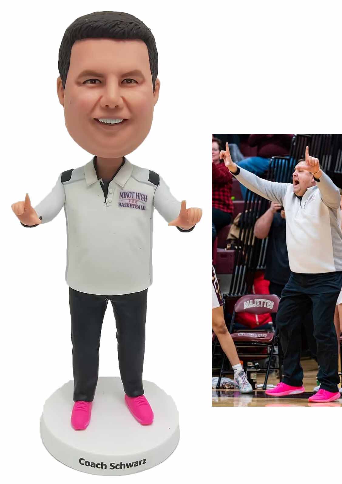 Personalized Bobbleheads For Coach