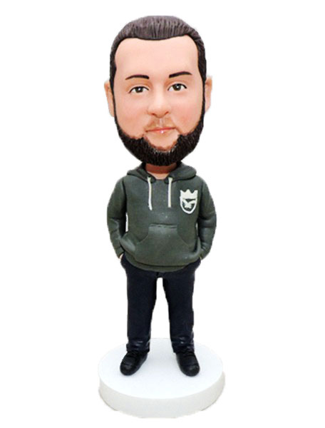 Custom Personalized Bobblehead Customized Bobbleheads Casual Man
