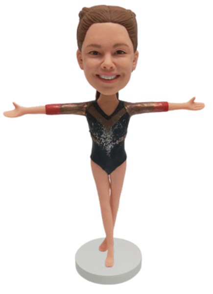 Custom Bobbleheads Gymnast