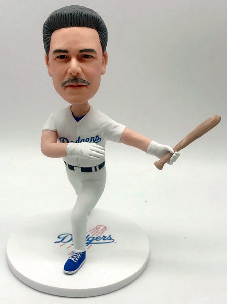 Custom Custom Bobblehead LA Dodgers Baseball