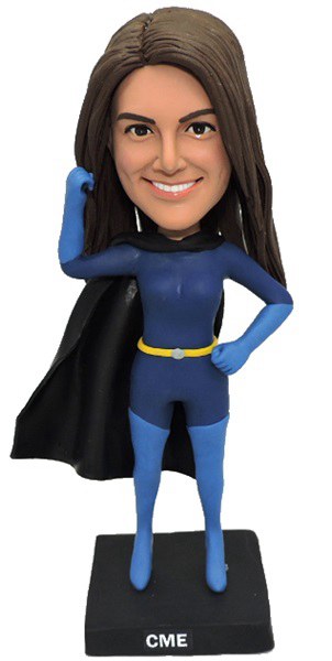 Custom Bobblehead Female Superhero Superwomen Bobbleheads