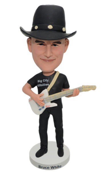 Custom Bobblehead Guitar Player
