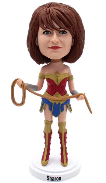 Personalized Bobbleheads Wonder Woman Bobbleheads My Own Face