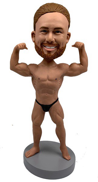 Personalized Bobbleheads Bodybuilder