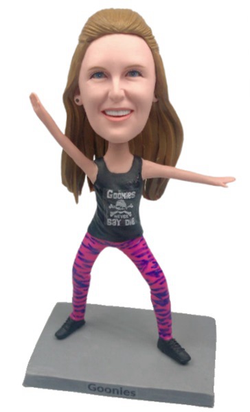 Custom Bobblehead Female Sport Yoga