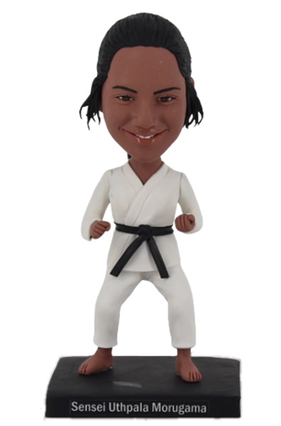Personalized Karate Bobblehead