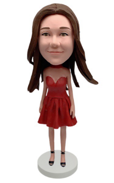 Custom Bobbleheads Fashion Girl