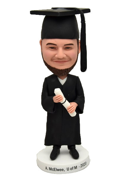 Custom Bobblehead Graduation