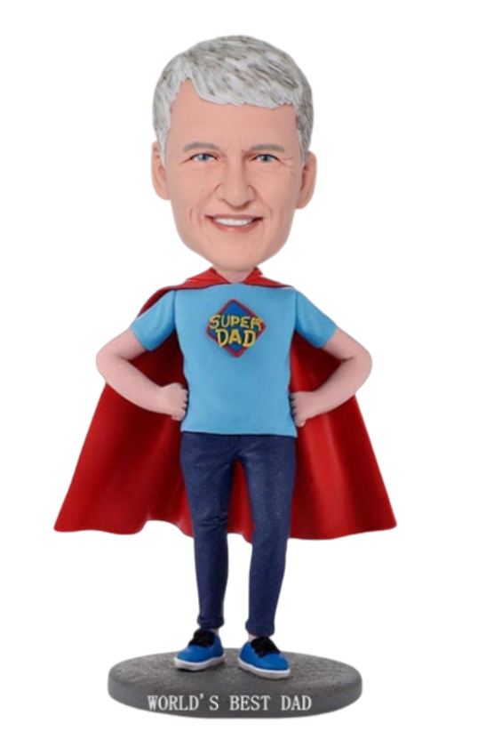 Custom Custom bobblehead gifts for Dad Superman