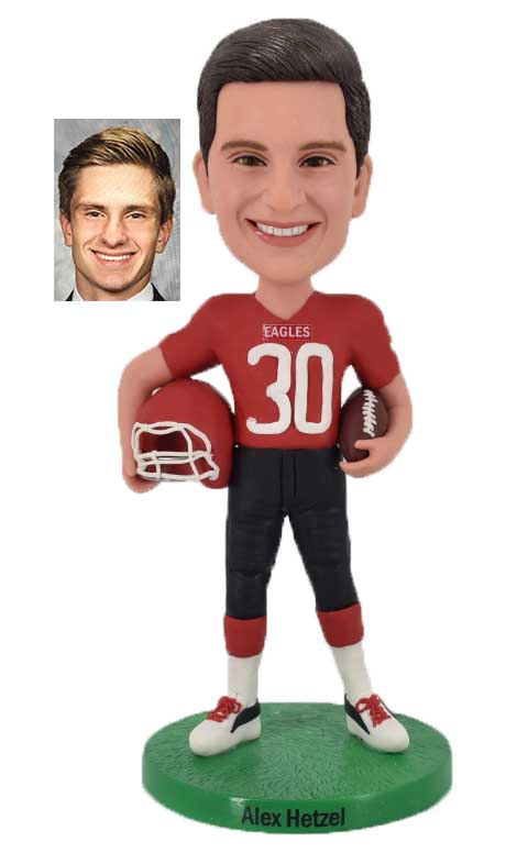 Custom Bobble Head Personalized Bobbleheads Rugby