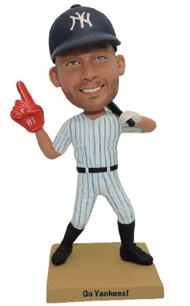 Custom Bobbleheads Foam Finger Baseball Player