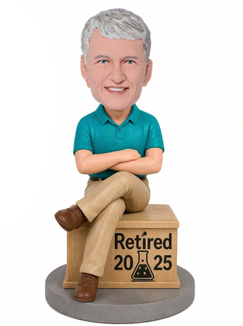 Custom Bobblehead Custom Retirement