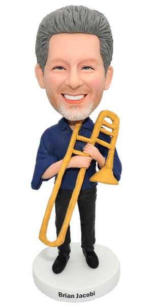 Custom Bobbleheads Trombone