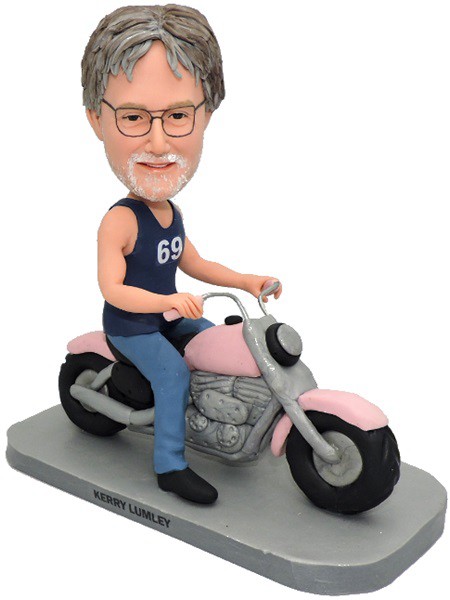 Custom Bobbleheads Motorcycle