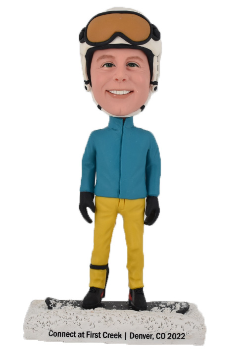 Custom Custom Bobbleheads Personalized Bobblehead Snowboarder