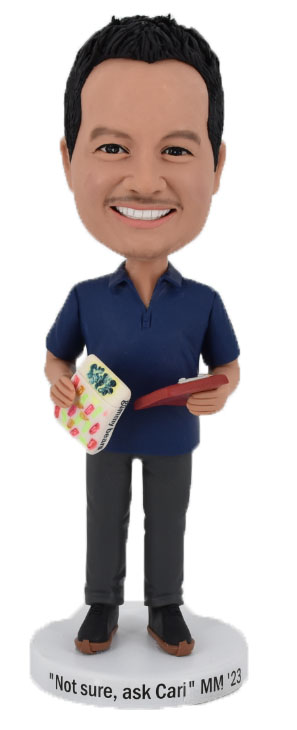 Custom Personalized Bobbleheads For Coach