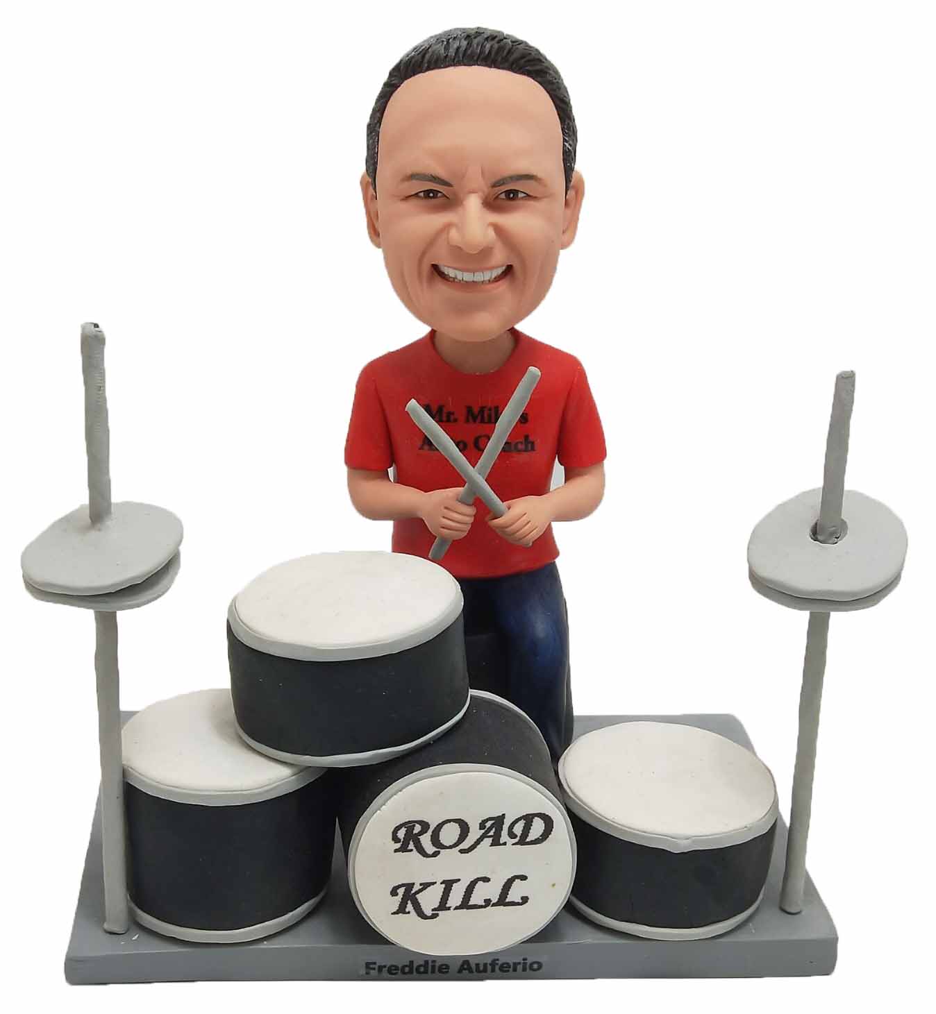 Custom Bobblehead Rock Band Drummer