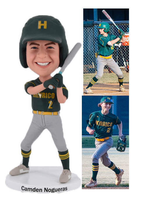 Custom Custom Bobblehead Personalized Bobbleheads Baseball Player